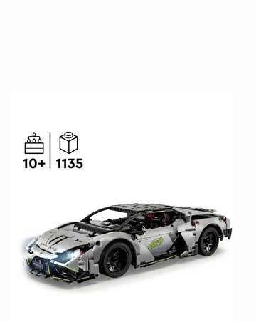 LEGO Technic Lamborghini Revuelto Super Sports Car, STEM Building Toy 42214