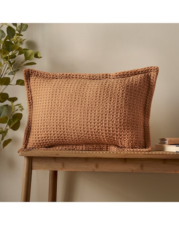 Pineapple Elephant Jaipur Waffle Cotton Cushion