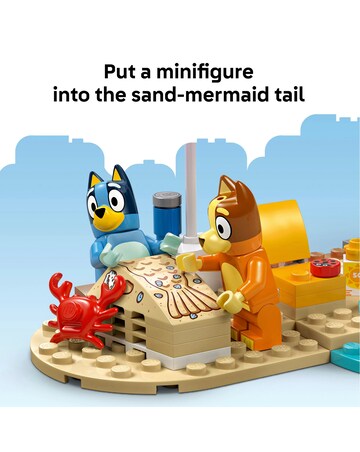 LEGO Bluey: Bluey's Beach & Family Car Trip, Building Kit 11202