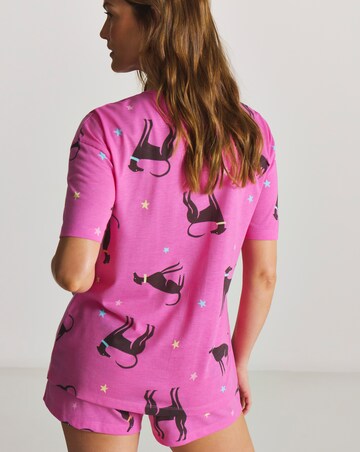 Pretty Secrets Value Pyjama Shorts Set Dog Print