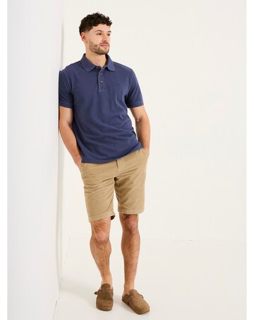 Fatface Pique Polo - Denim Blue