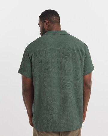 Jack & Jones Pablo Textured Resort Shirt - Green