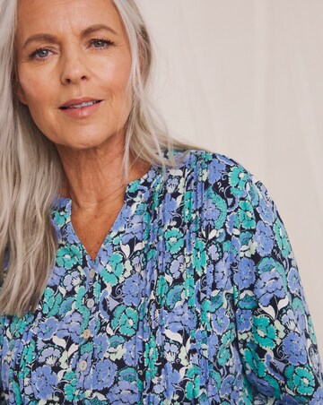 Julipa Pure Cotton Pintuck Top