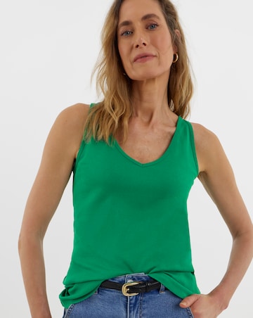Jersey V-Neck Vest
