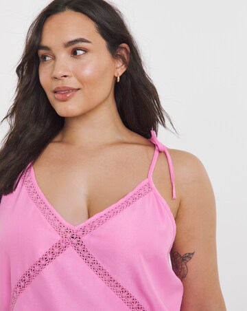 Nightie with Crochet Trim