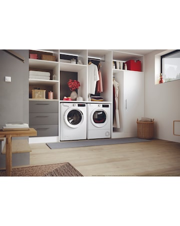 Hoover H-DRY 350 HRE C10TE-80 10kg Condenser Tumble Dryer White + Install
