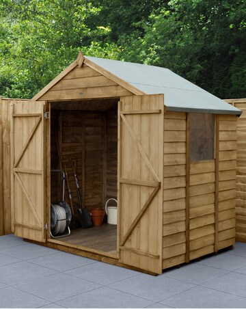 4LIFE Apex Shed 7x5 - Double Door - 2 Window (Home Delivery)
