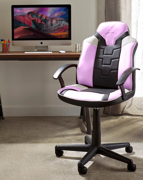 X Rocker Saturn Gaming Chair for Juniors - Pink