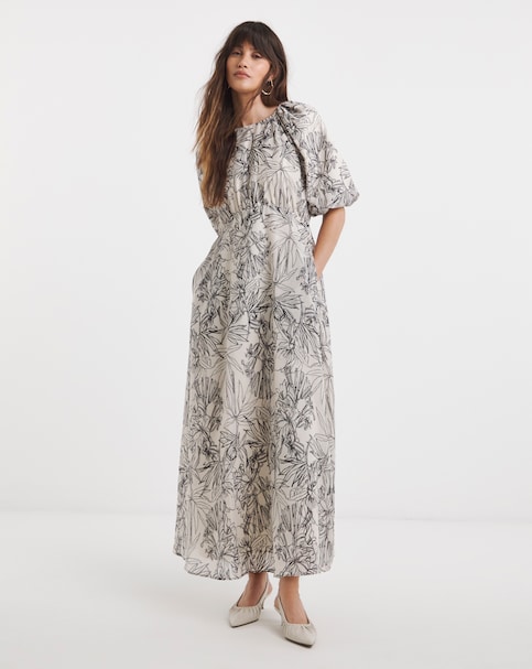 Bubble Sleeve Dress