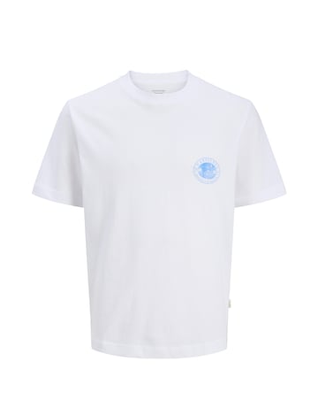 Jack & Jones Massachusetts Originals Back Graphic T-Shirt - White