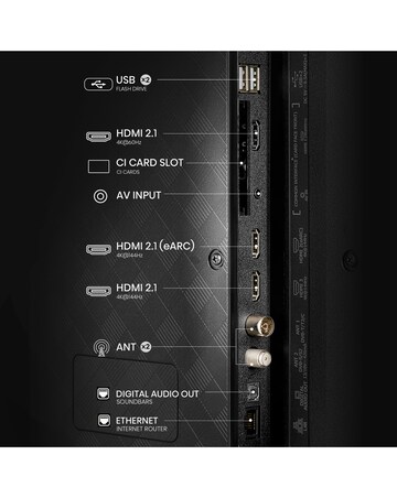 Hisense 50E78QTUK PRO 50 QLED 4K Ultra HD Smart Gaming TV