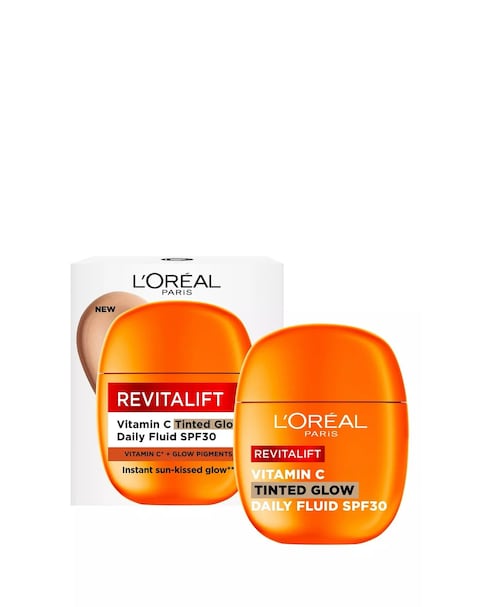 LOreal Paris Revitalift Clinical Vitamin C  Tinted Glow Daily Fluid SPF 30 40ml