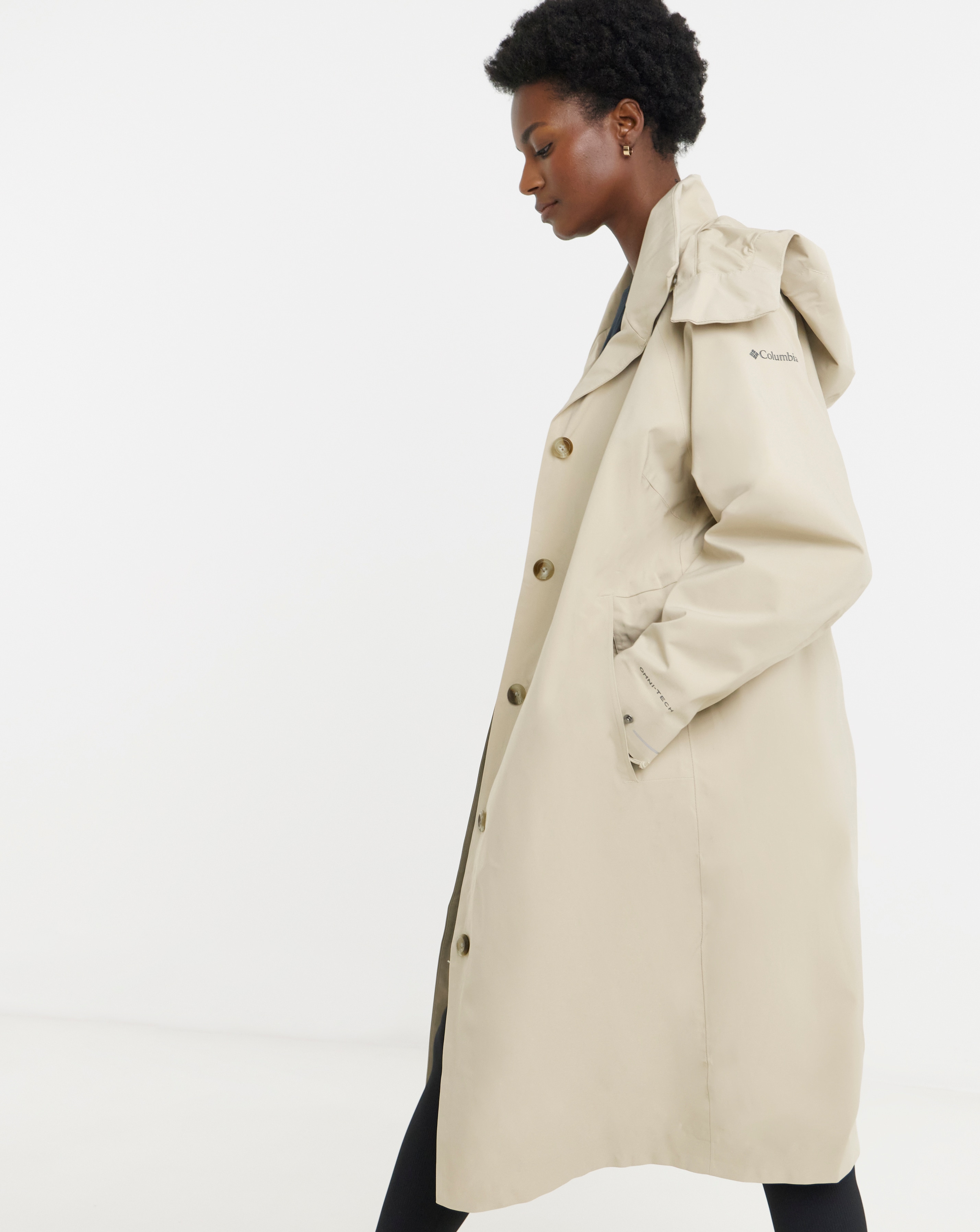 ジャケット・アウター AMERI vintage INVERT SEAM TAPE COAT Columbia Amazetrench Rain Jacket | Ambrose Wilson