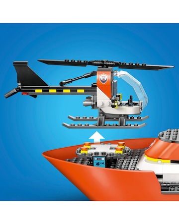 LEGO City Coast Guard Rescue Boat & Helicopter