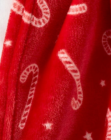 Catherine Lansfield Candy Cane Throw