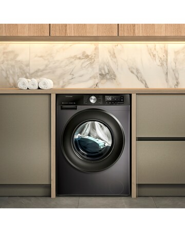 Hisense 3S Series WF3S1243BB3 WiFi-enabled 12kg 1400 Spin Washing Machine - Blac