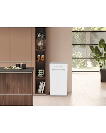 Hotpoint HP2FE10CS90WUK Slimline Dishwasher 10 Place Settings White