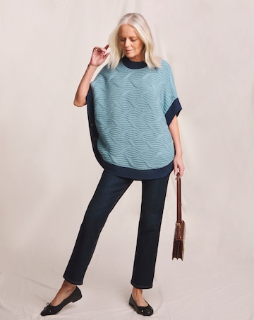 Julipa Textured Poncho