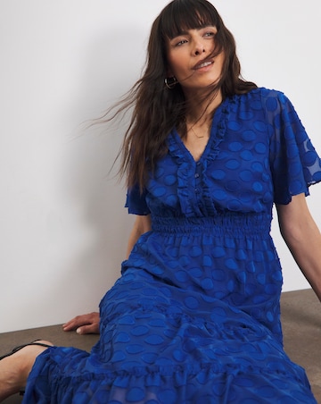 Joanna Hope Spot Midi Dress