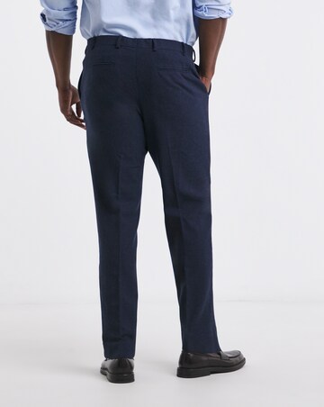 Wool Blend Regular Fit Suit Trouser
