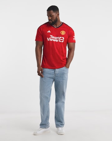 adidas Manchester United FC 2023/24 Short Sleeve Home Jersey
