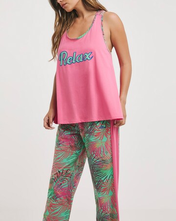 Joe Browns Palm Print Pyjama Set