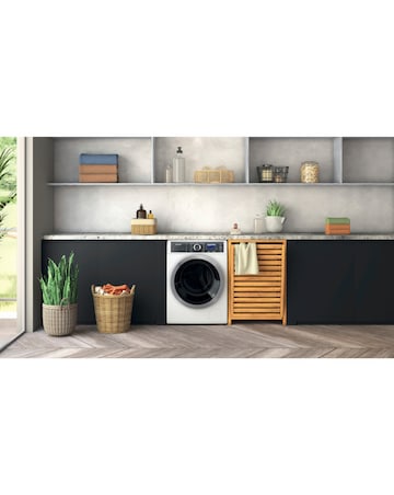 Hotpoint H789GPOWERUK, 8kg, 1400rpm Washing Machine - White + Install