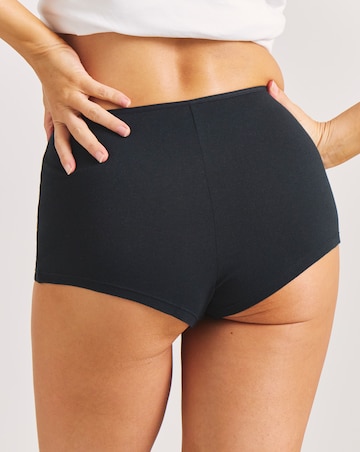 Pretty Secrets (4 Pack) Cotton Boy Short Knickers