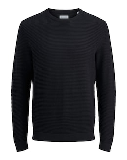 Jack & Jones Otto Knit Crew Neck - Black