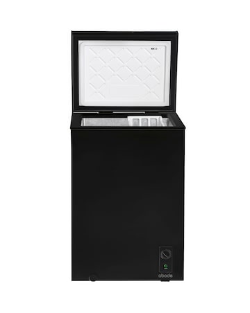 Abode A99CF0E1B Chest Freezer 99L Black + Install