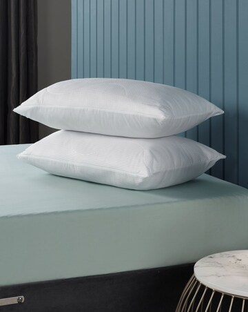 Downland Luxury Waffle Pack of 2 Pillows