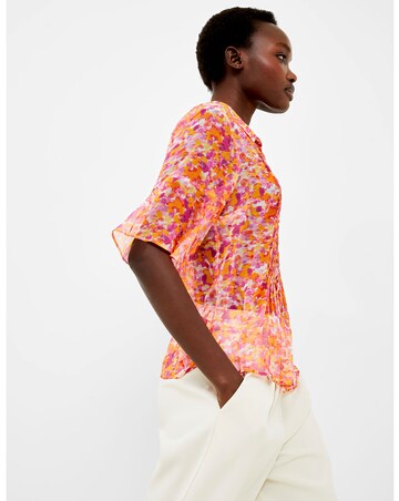 French Connection Cass Hallie Crinkle Pintuck