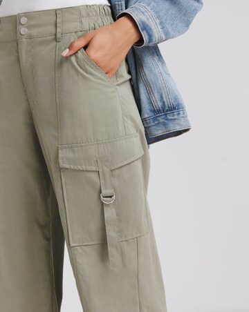 Khaki Cargo Tech Trouser