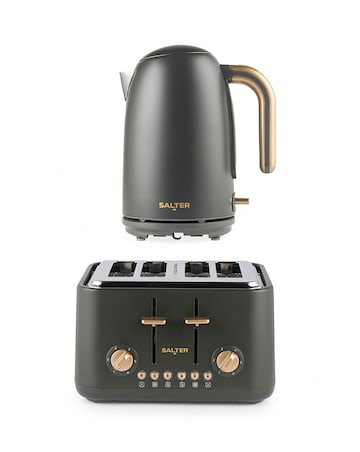 Salter Pebble Charcoal Kettle and Toaster