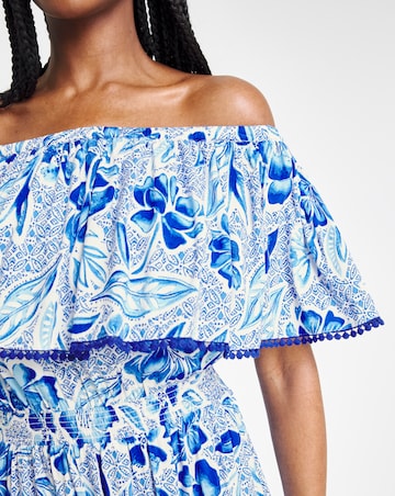 MAGISCULPT Bardot Beach Dress