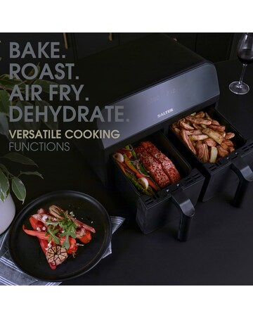 Salter Dual Air Cook Digital Pro Air Fryer 7.4L