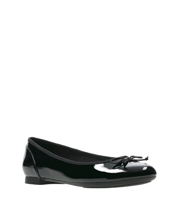 Clarks Couture Bloom Patent Shoes Wide Fit