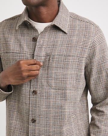 Checked Shacket