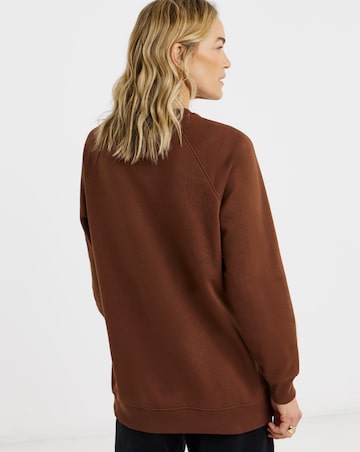 Side Zip Sweatshirt