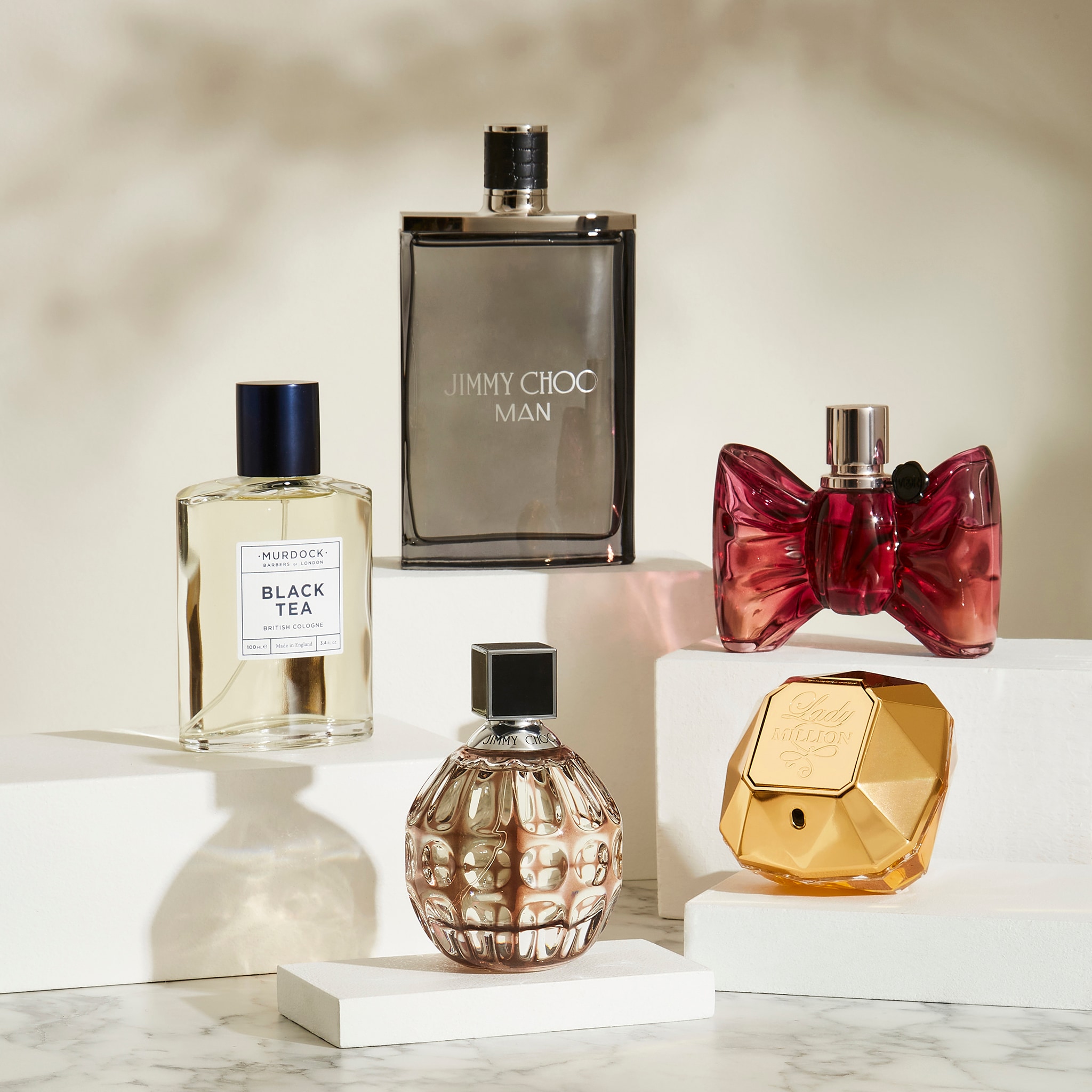Various ladies fragrances