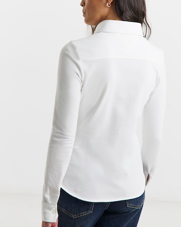 Tommy Hilfiger Slim Pique Long Sleeve Shirt