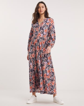 Julipa Printed Jersey Midi Dress