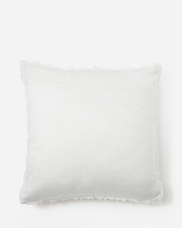 Scallop Faux Fur Cushion