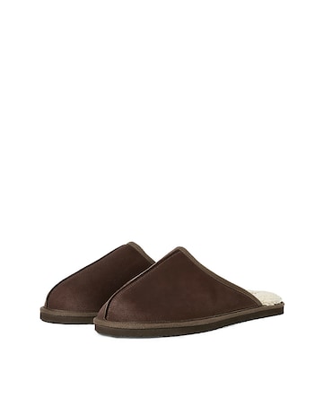 Jack & Jones Dudely Microfibre Slipper - Brown