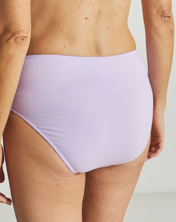 Pretty Secrets (2 Pack) New Sarah Cotton Full Fit Brief Knickers