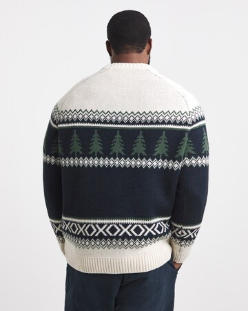 Christmas Tree Fairisle Knitted Jumper
