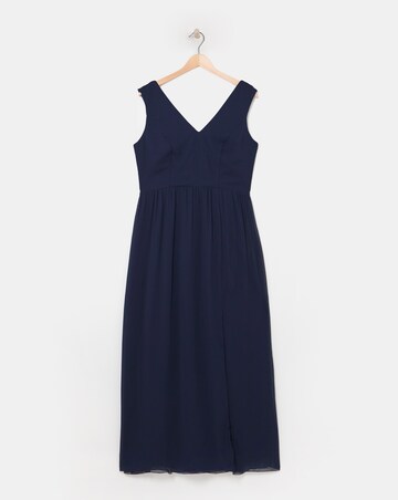 Little Mistress Split Detail Occasion Maxi Dress