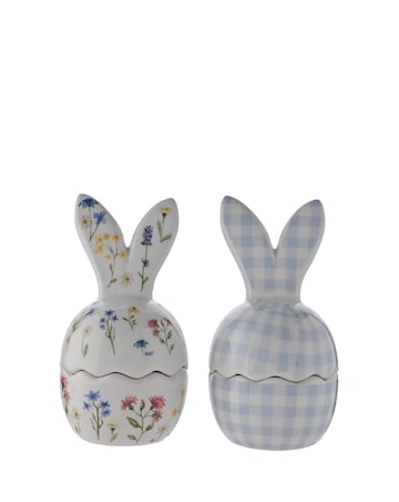 Set of 2 Bunny Ear Egg Cups