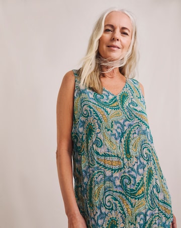 Julipa Printed Reversible Midi Dress