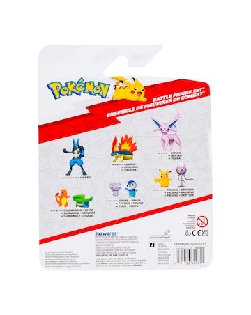Pokemon Battle Figure 3 Pack W28